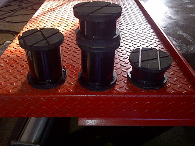 Lifting Extensions and Rubber pads